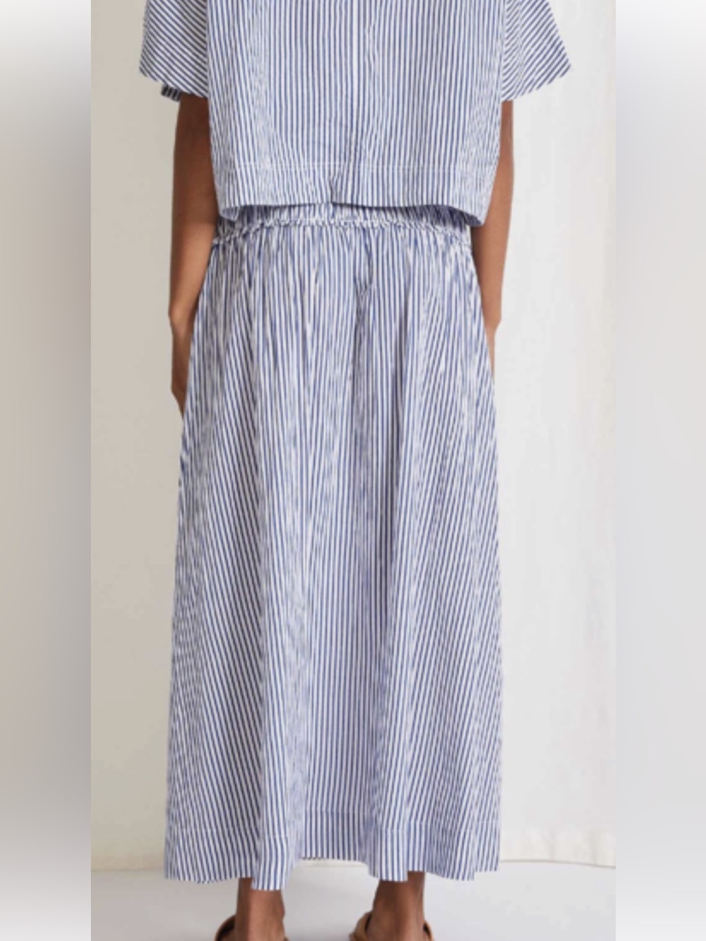 Apiece Apart Ora Smocked Maxi Skirt - Picture 3 of 11